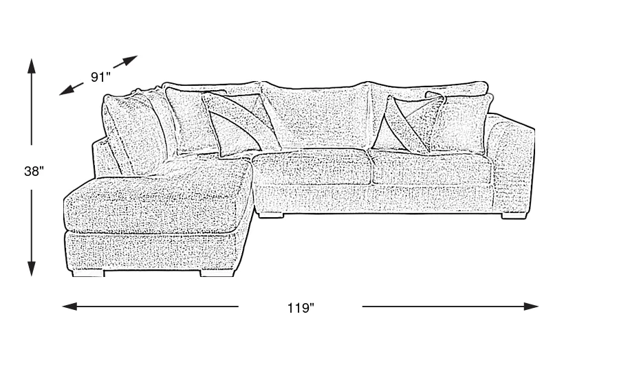 Dimension Image. Please refer to the Dimension Tab on this page for dimension details.
