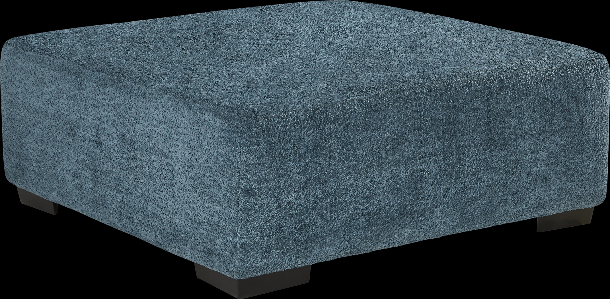 Perry Teal Cocktail Ottoman - Thumbnail - Image 1