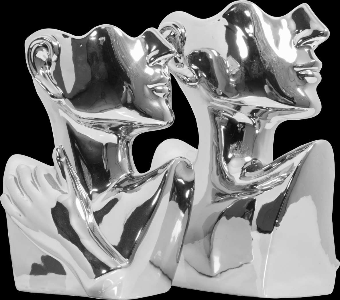 Perwane Silver Vase, Set of 2 - Thumbnail - Image 2