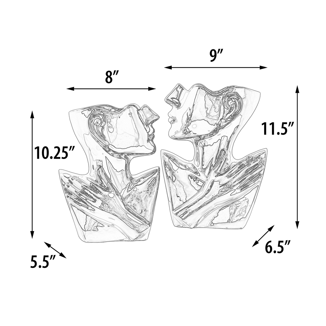 Perwane Silver Vase, Set of 2 - Thumbnail - Image 4