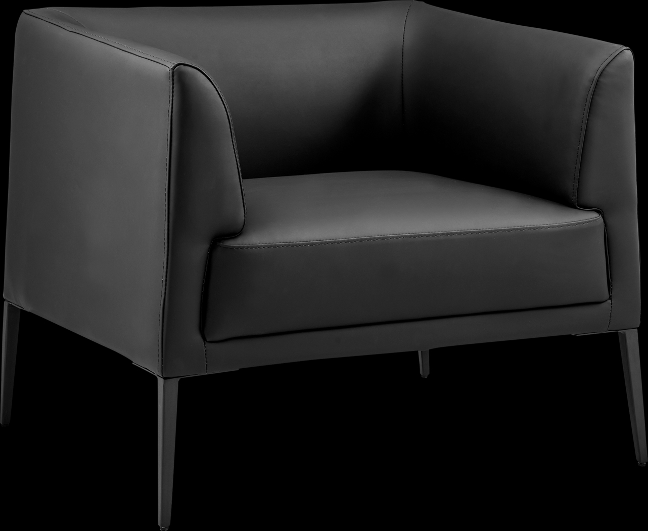 Pescadora Black Accent Chair - Thumbnail - Image 1