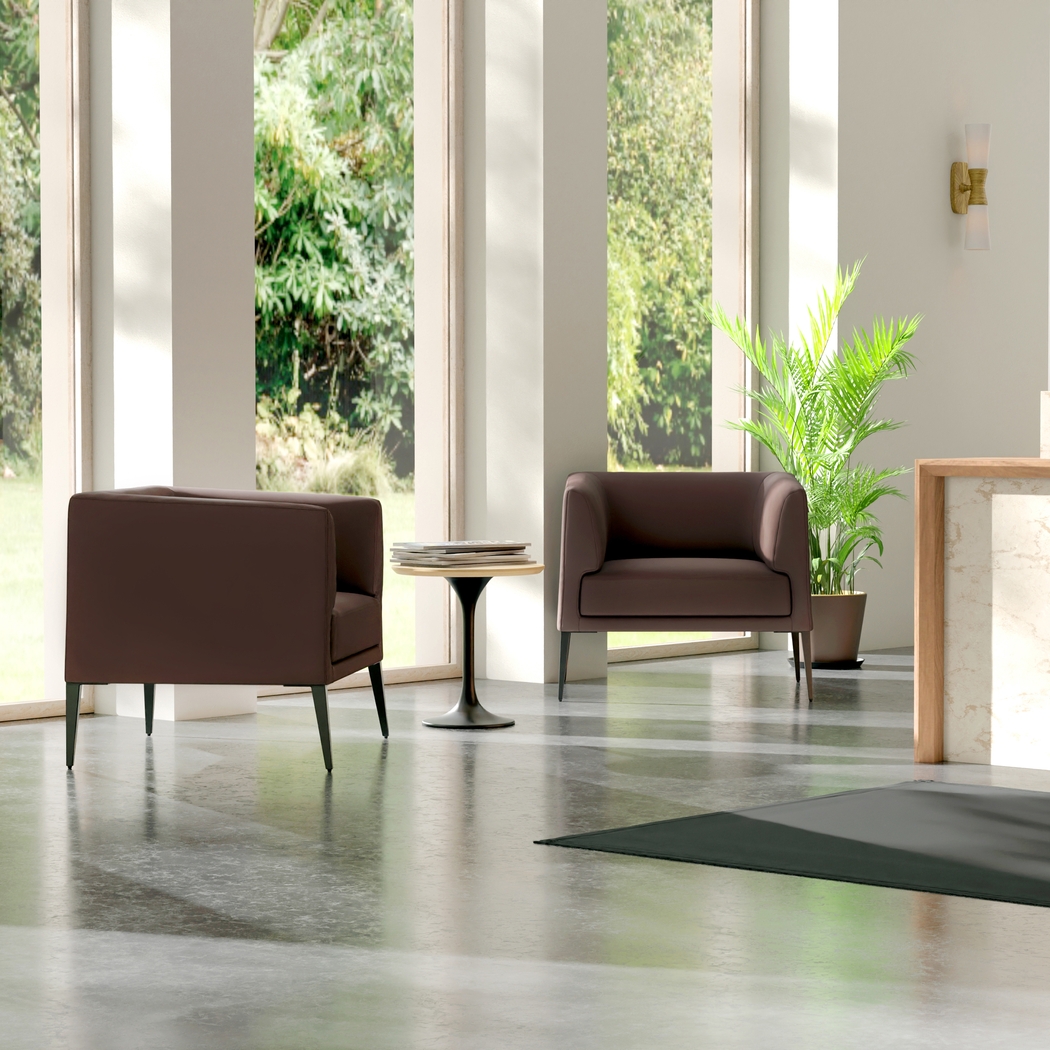 Pescadora Brown Accent Chair - Thumbnail - Image 2