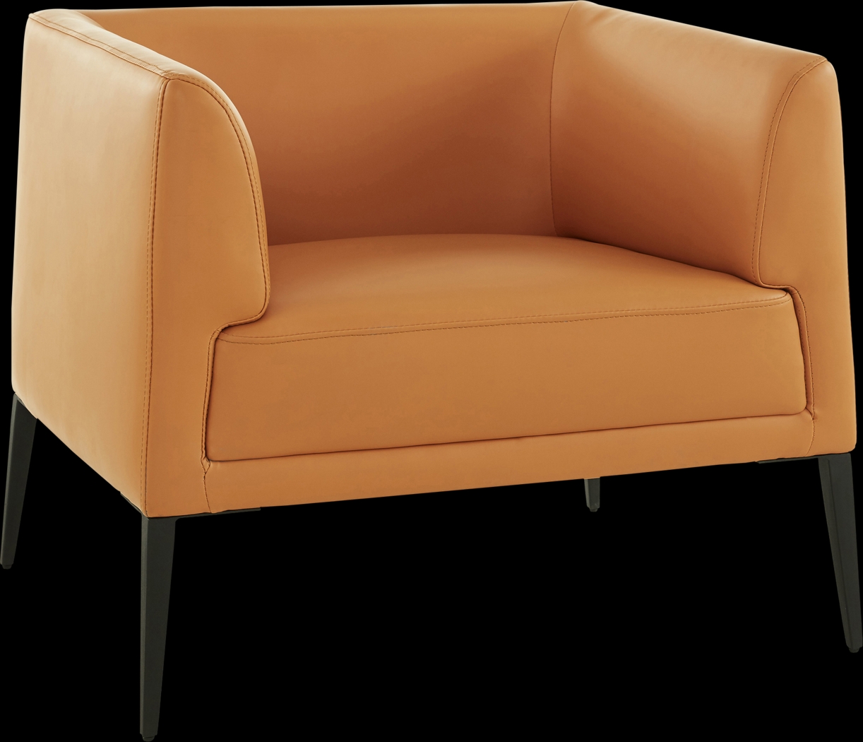Pescadora Cognac Accent Chair - Thumbnail - Image 1