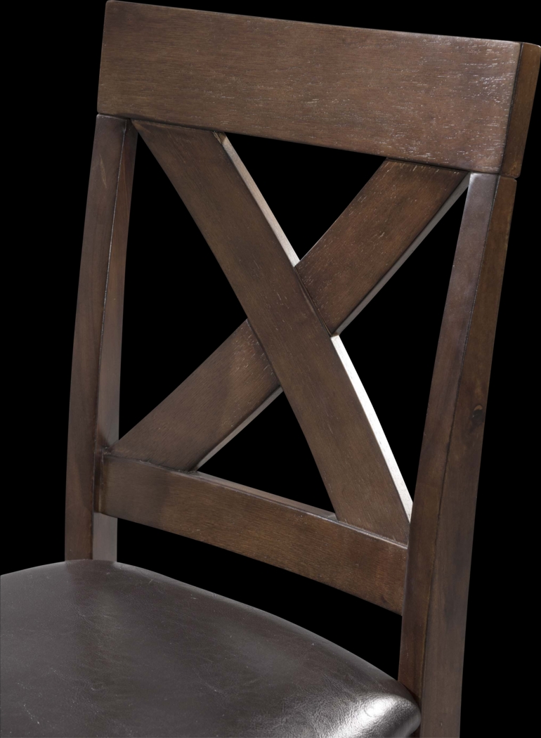 Petalbite Espresso Counter Height Stool, Set of 2 - Thumbnail - Image 3