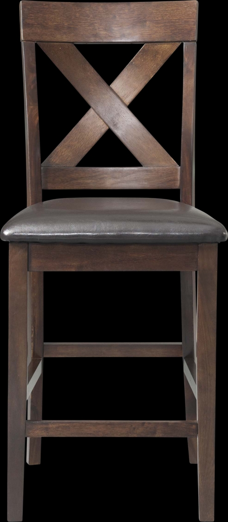 Petalbite Espresso Counter Height Stool, Set of 2 - Thumbnail - Image 10