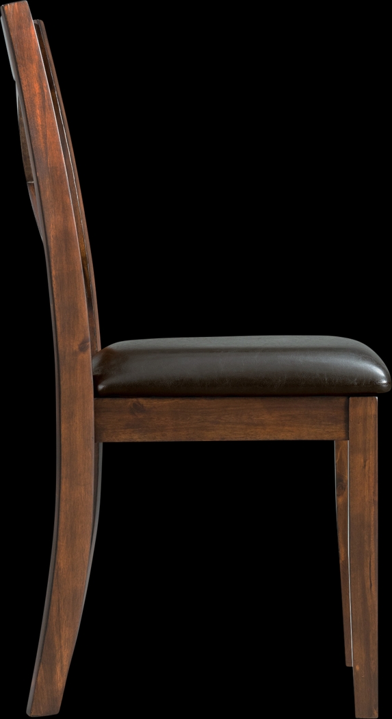 Petalbite Espresso Side Chair, Set of 2 - Thumbnail - Image 3