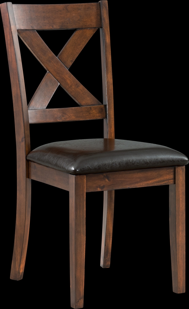 Petalbite Espresso Side Chair, Set of 2 - Thumbnail - Image 7