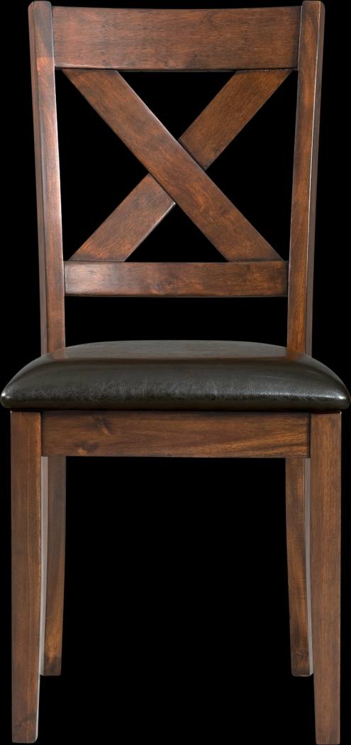 Petalbite Espresso Side Chair, Set of 2 - Thumbnail - Image 9