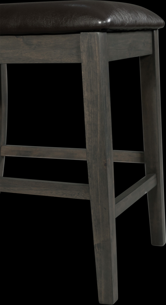 Petalbite Gray Counter Height Stool, Set of 2 - Thumbnail - Image 5