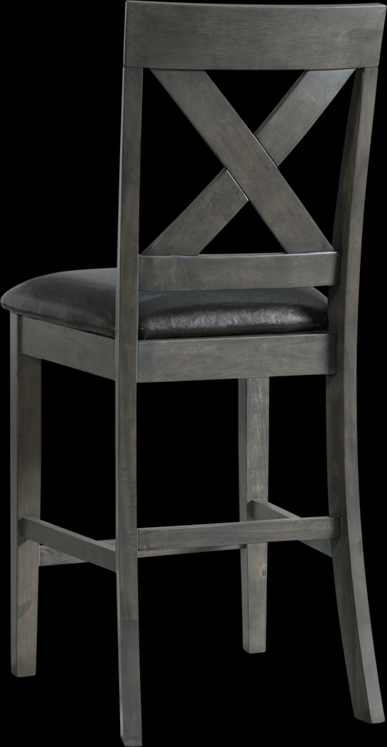 Petalbite Gray Counter Height Stool, Set of 2 - Thumbnail - Image 8