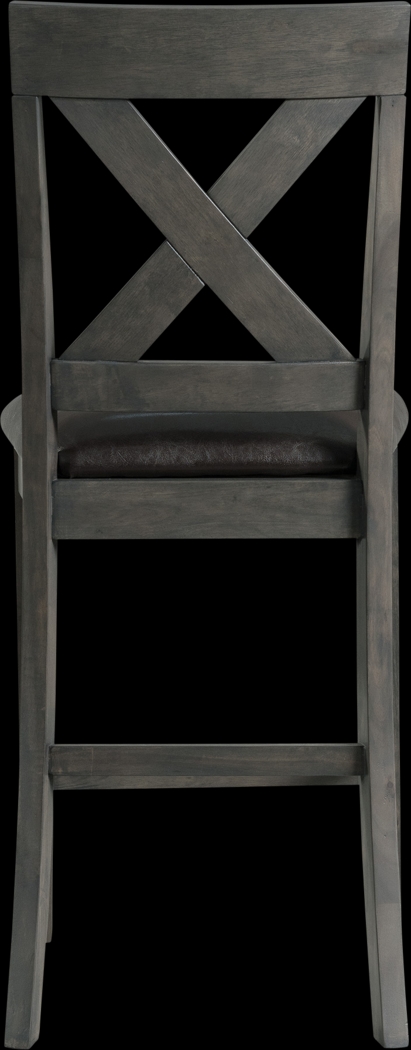 Petalbite Gray Counter Height Stool, Set of 2 - Thumbnail - Image 9