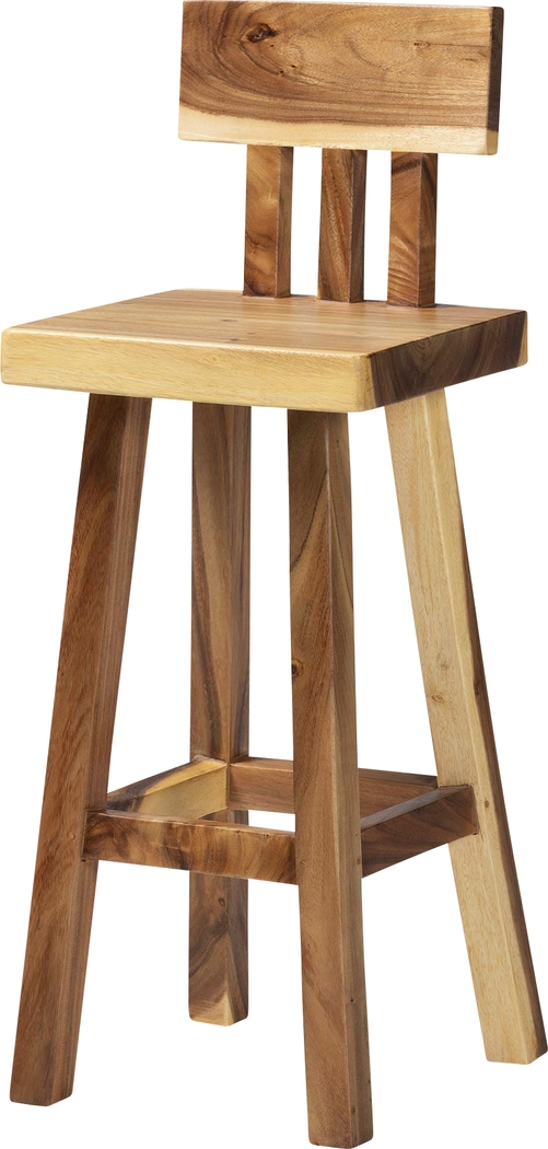 Petalbooks Brown Barstool - Thumbnail - Image 1