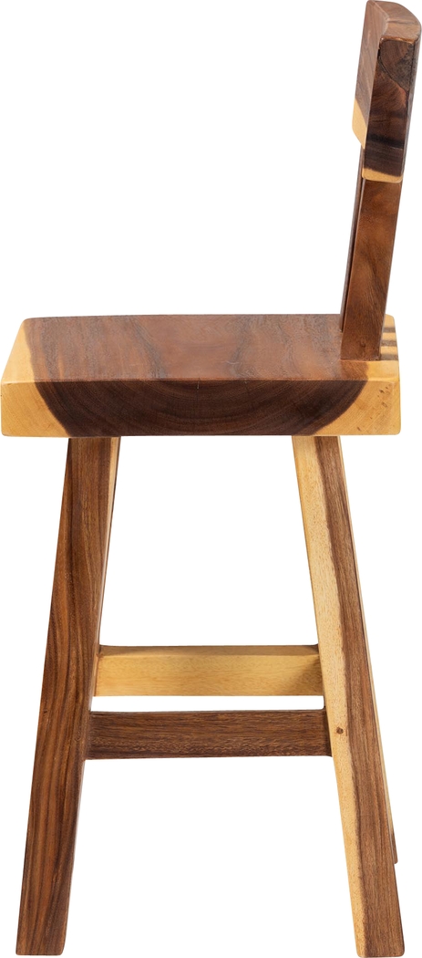 Petalbooks Natural Counter Height Stool - Thumbnail - Image 3