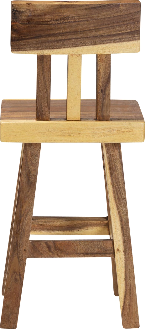 Petalbooks Natural Counter Height Stool - Thumbnail - Image 4