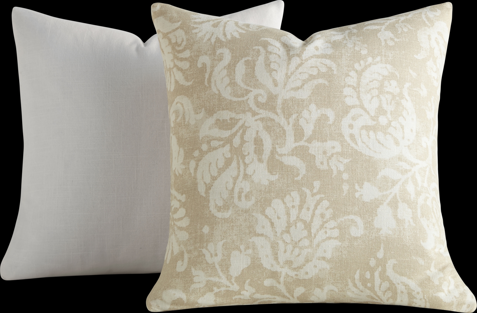 Petalgem Natural Accent Pillow Set of 2 - Thumbnail - Image 1