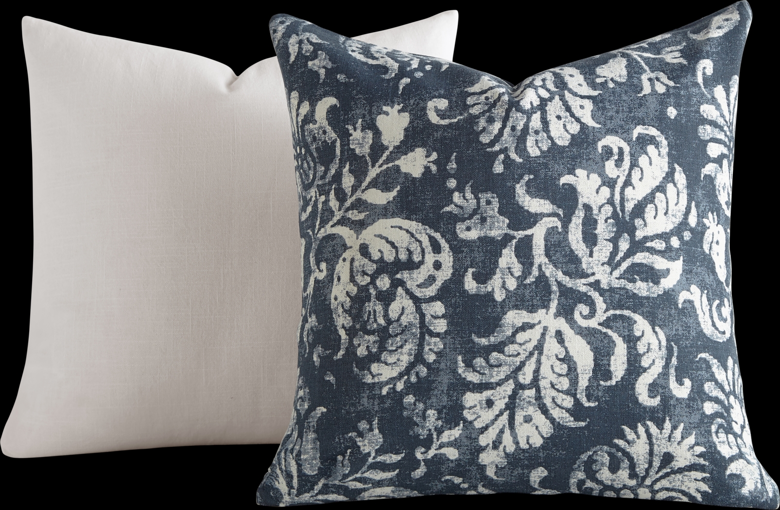 Petalgem Navy Accent Pillow Set of 2 - Thumbnail - Image 1