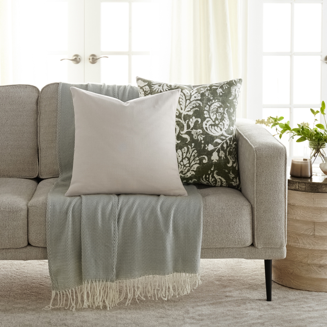 Petalgem Olive Accent Pillow Set of 2 - Thumbnail - Image 2