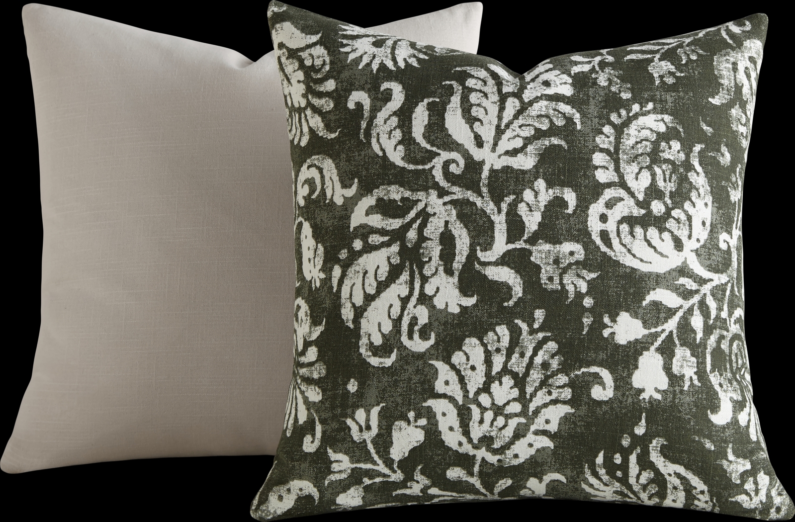 Petalgem Olive Accent Pillow Set of 2 - Thumbnail - Image 1