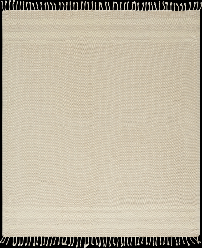 Petalwell Beige Throw Blanket - Thumbnail - Image 1