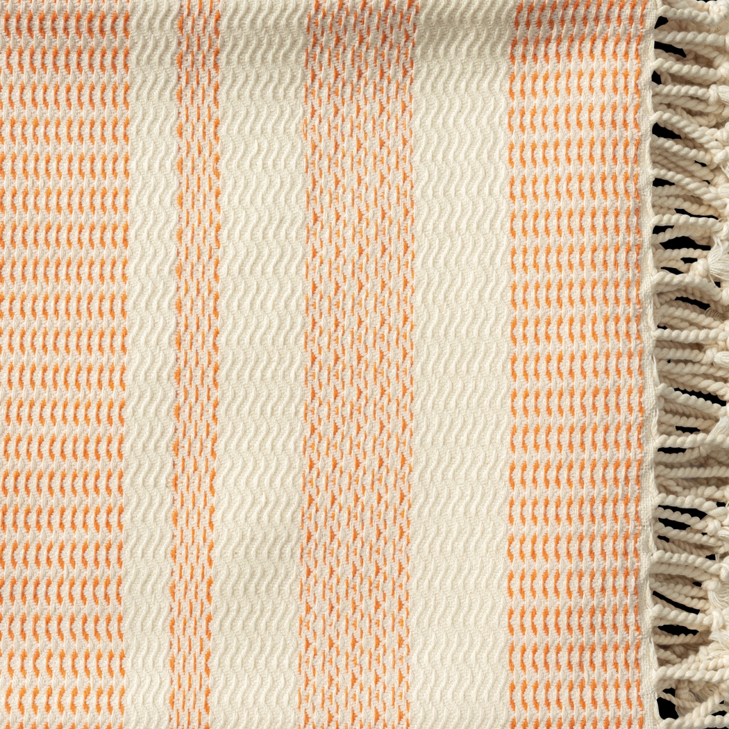 Petalwell Orange Throw Blanket - Thumbnail - Image 6