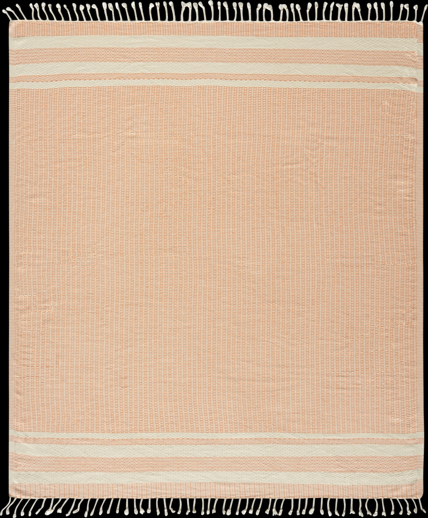 Petalwell Orange Throw Blanket - Thumbnail - Image 1