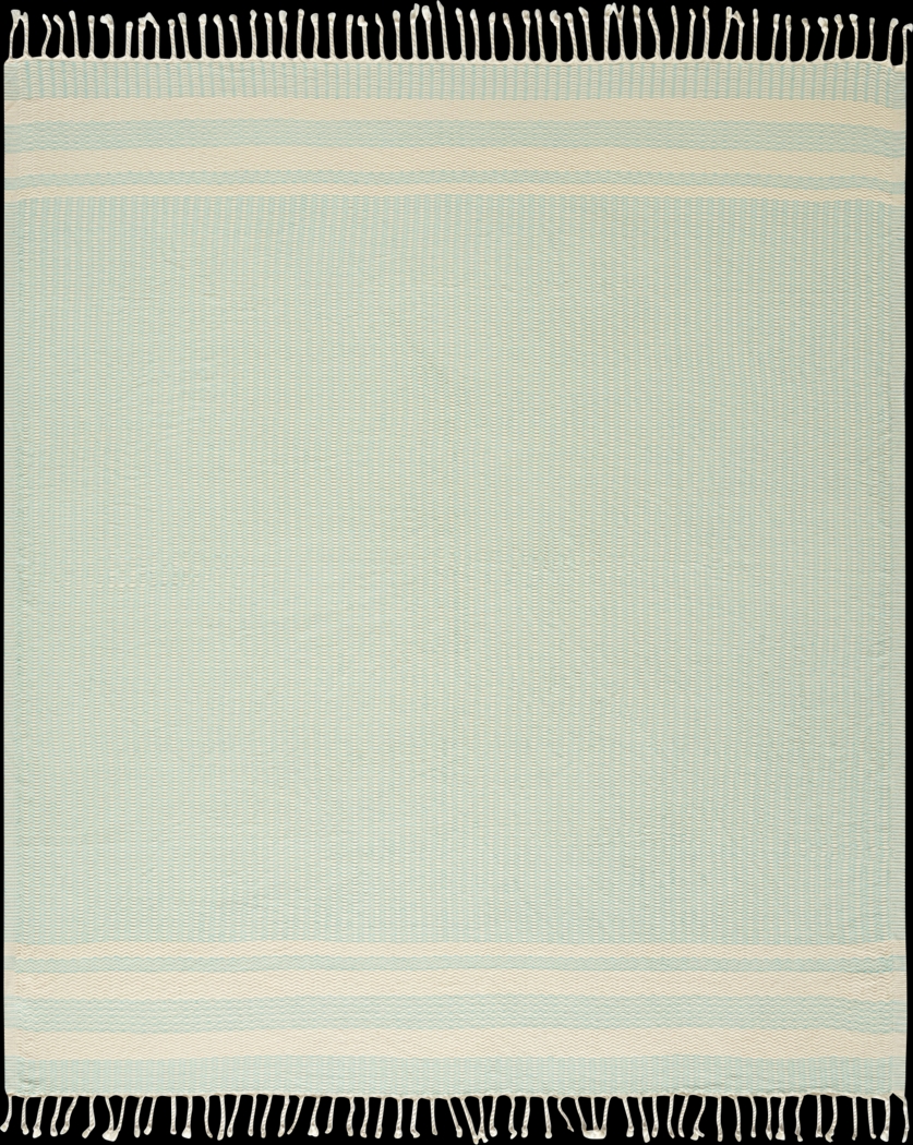 Petalwell Turquoise Throw Blanket - Thumbnail - Image 1