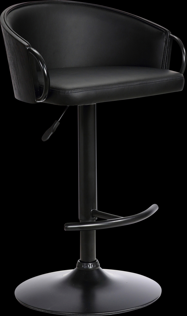 Petalworth Black Barstool - Thumbnail - Image 1