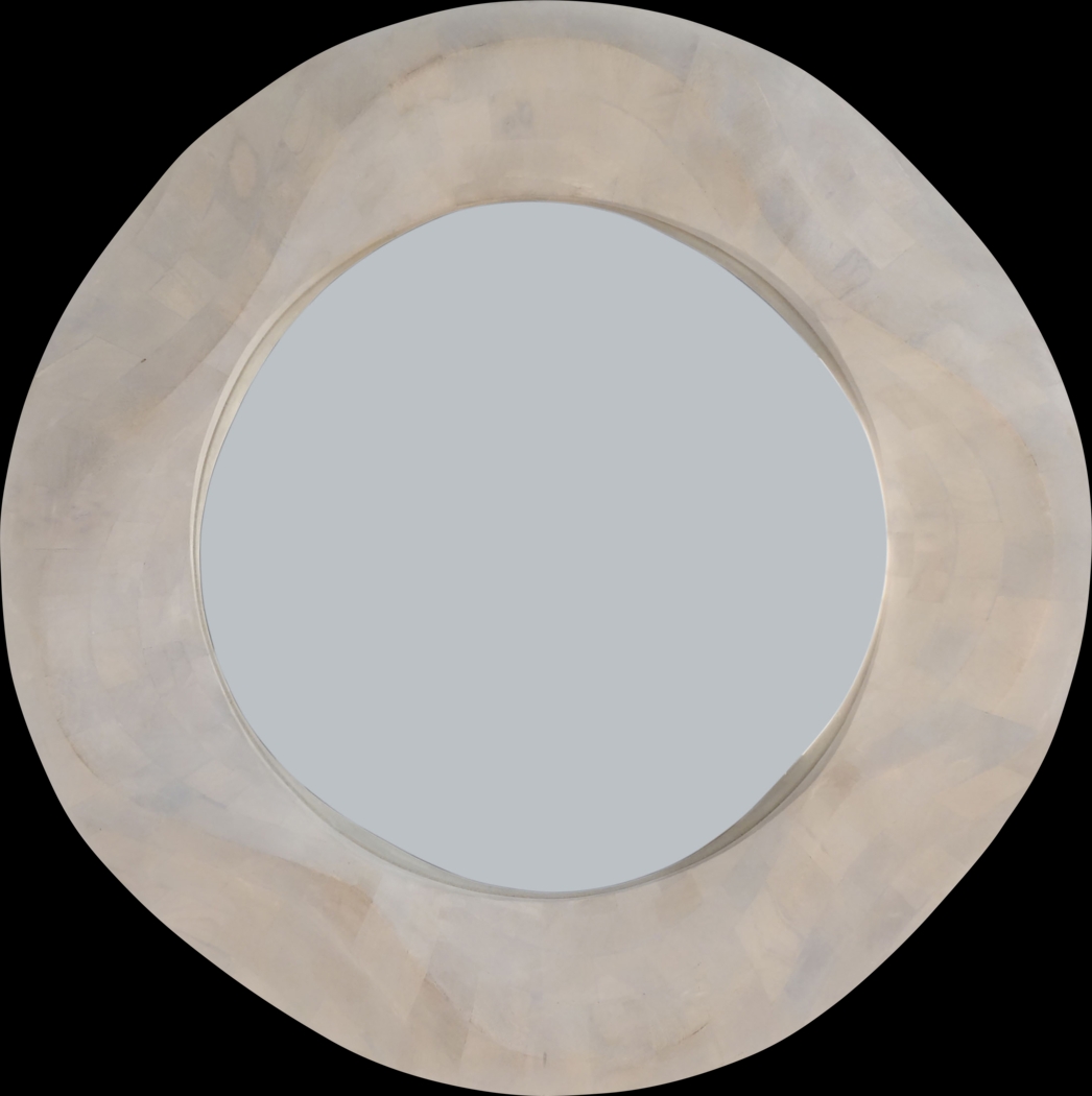 Petesel Ivory Mirror - Thumbnail - Image 1