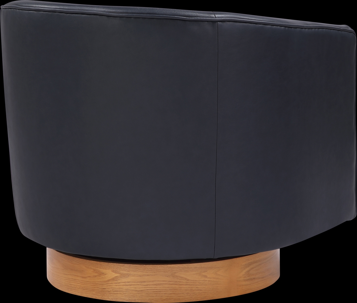 Petio Dark Blue Swivel Accent Chair - Thumbnail - Image 11