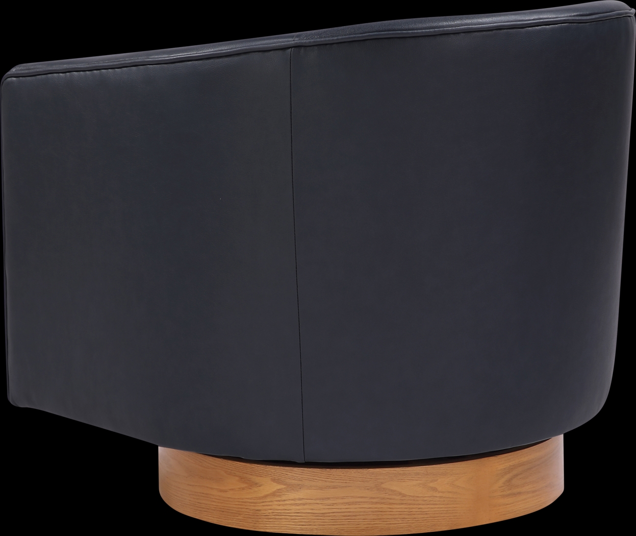 Petio Dark Blue Swivel Accent Chair - Thumbnail - Image 12