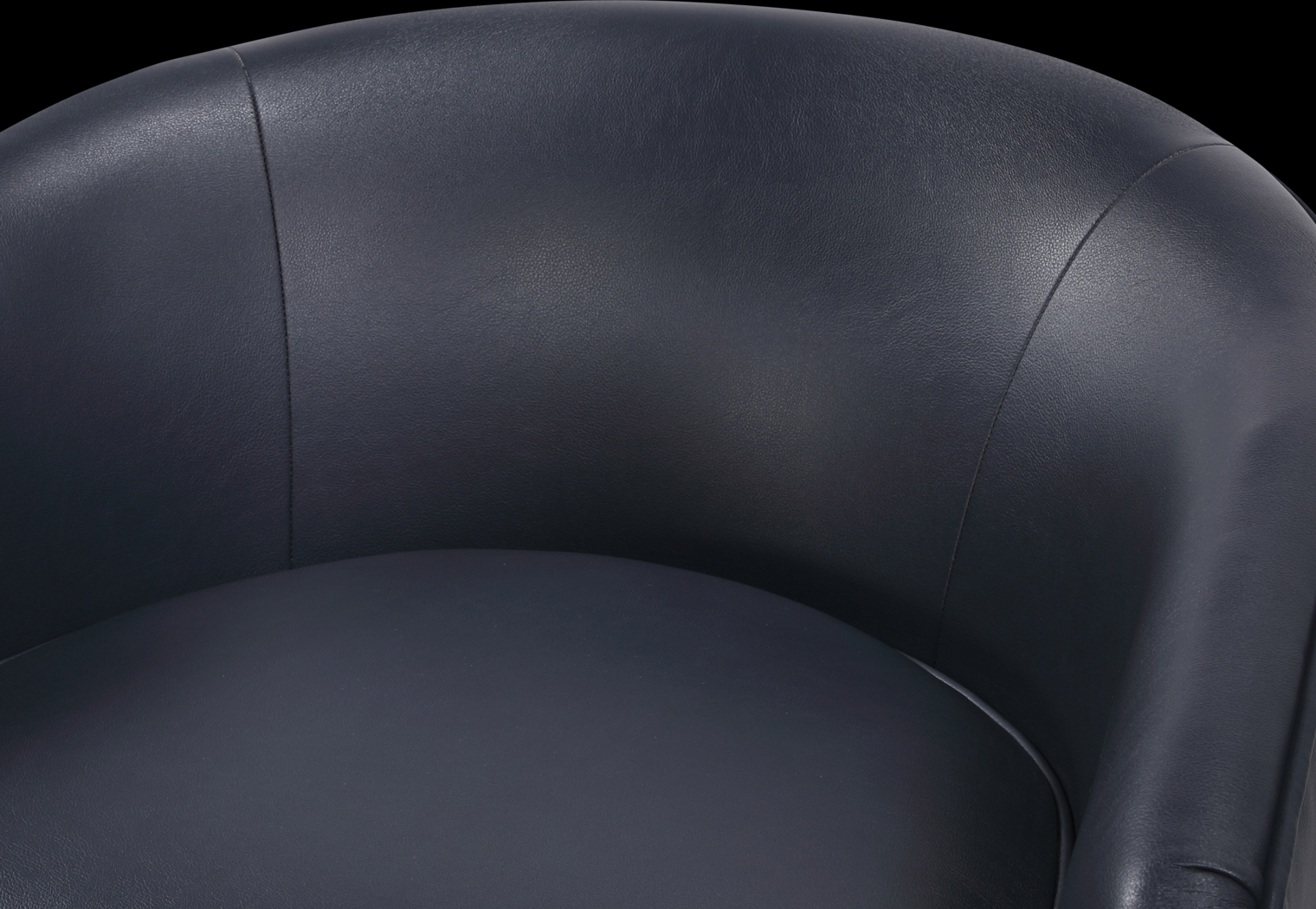 Petio Dark Blue Swivel Accent Chair - Thumbnail - Image 15