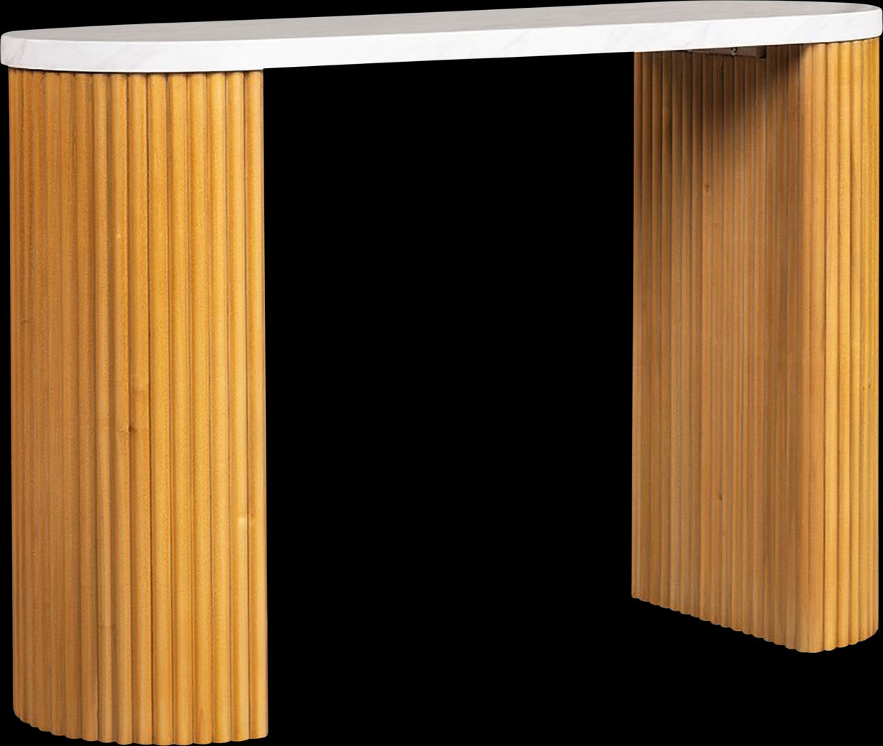 Petmecky Brown Sofa Table - Thumbnail - Image 1
