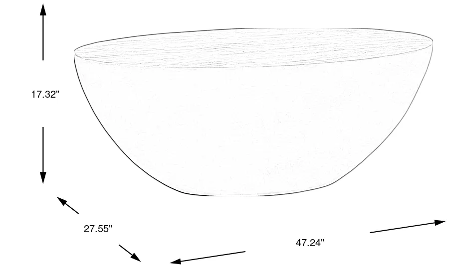 Dimension Image. Please refer to the Dimension Tab on this page for dimension details.