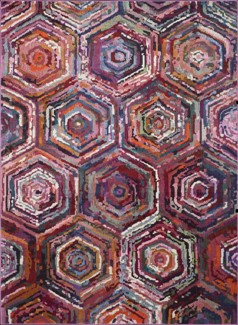 Petralia Pink 6'7 x 9'2 Rug - Thumbnail - Image 1