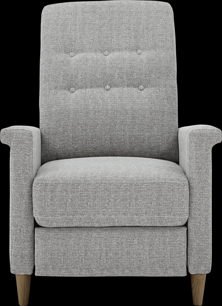 Petrelle Gray Pushback Recliner - Thumbnail - Image 2