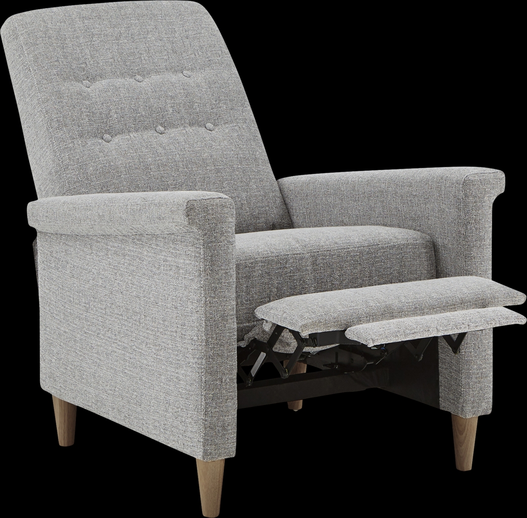 Petrelle Gray Pushback Recliner - Thumbnail - Image 5