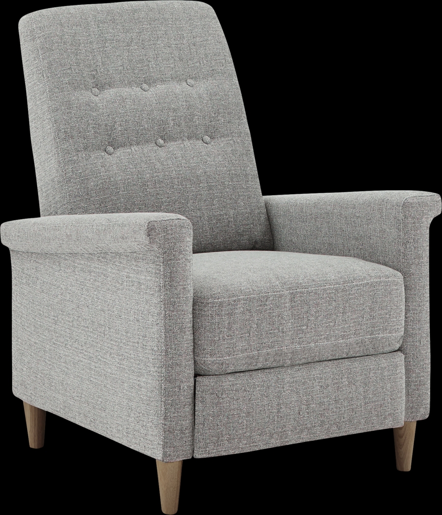 Petrelle Gray Pushback Recliner - Thumbnail - Image 1