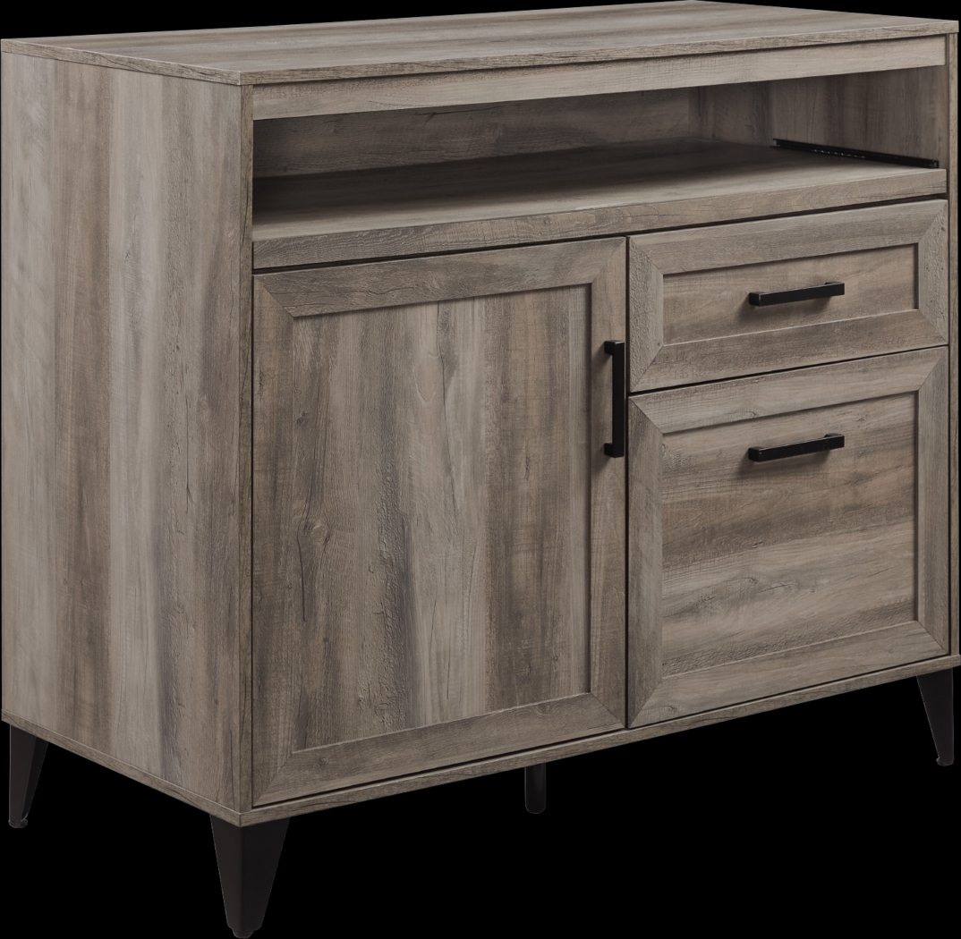 Peveto Gray Desk - Thumbnail - Image 4