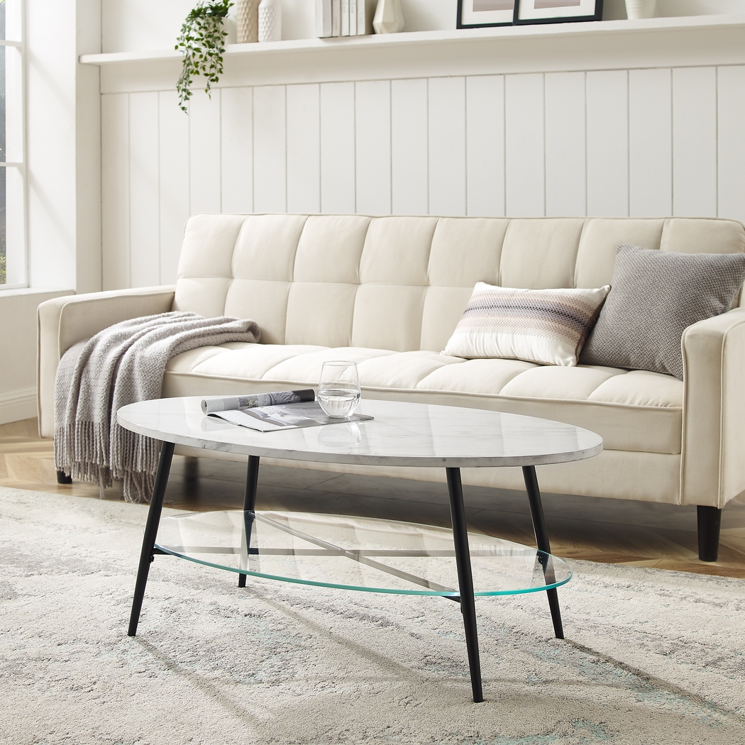 Peyster White Cocktail Table - Thumbnail - Image 4