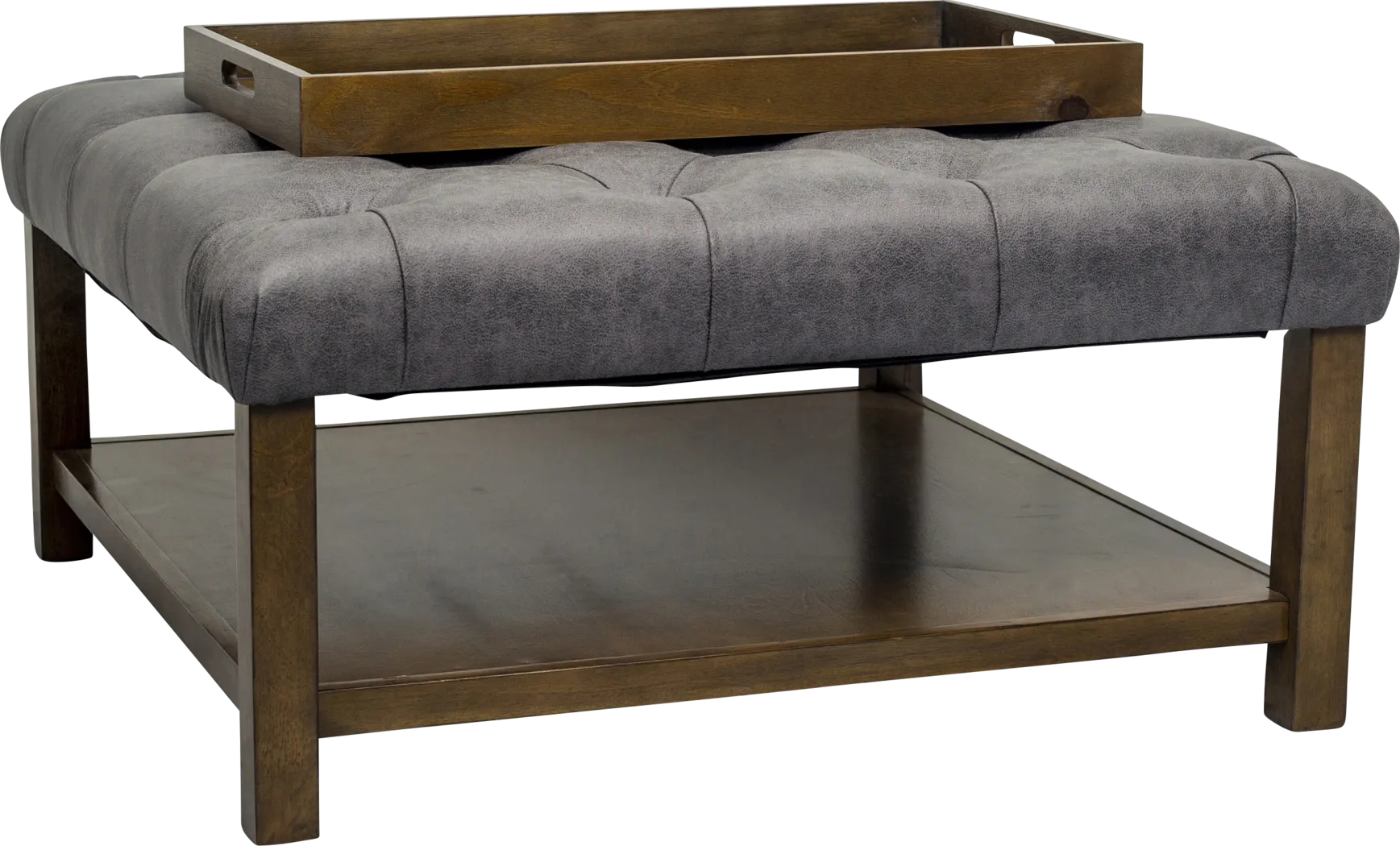 Pharlow Brown Cocktail Ottoman - Thumbnail - Image 7