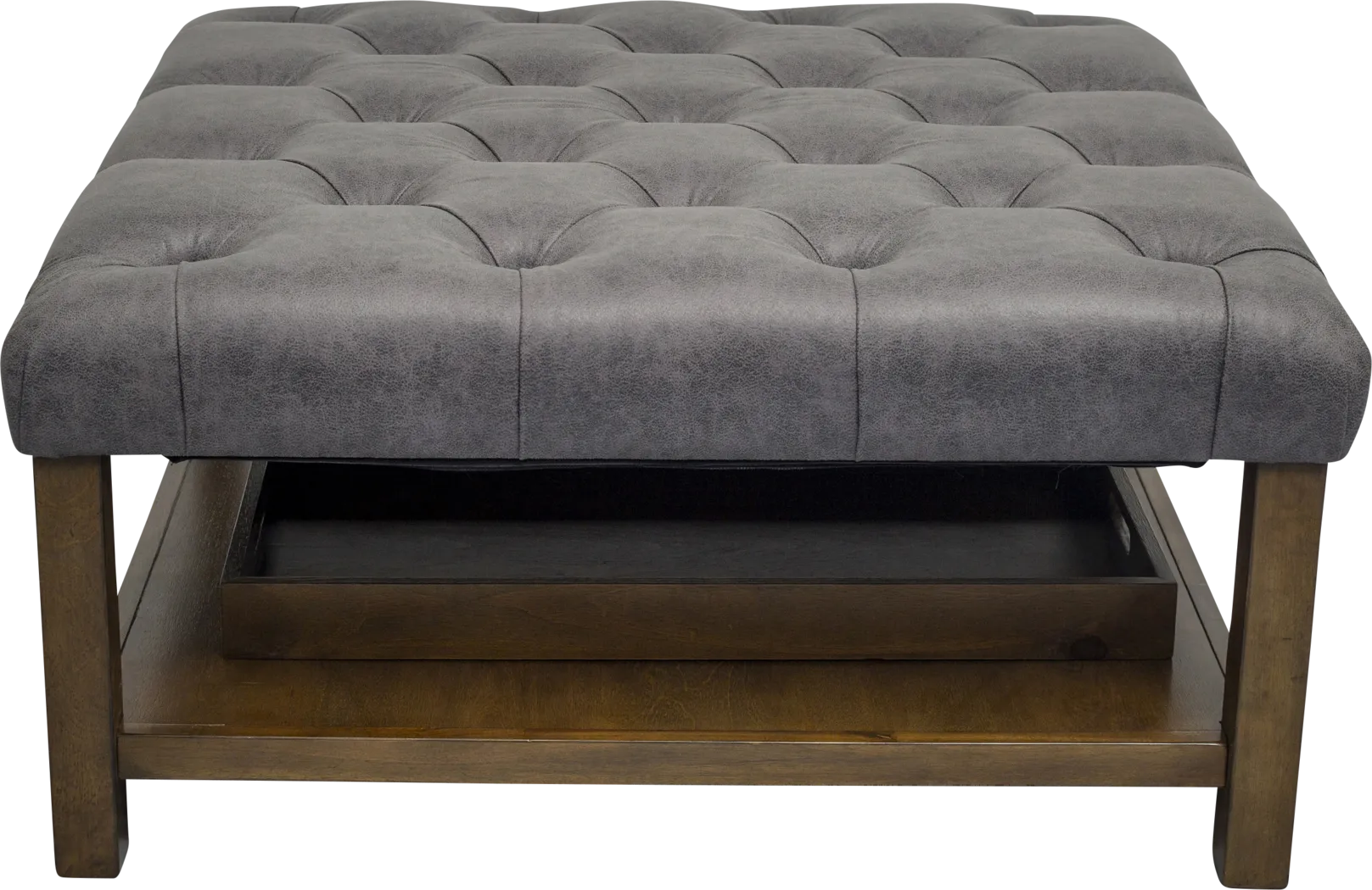 Pharlow Brown Cocktail Ottoman - Thumbnail - Image 8