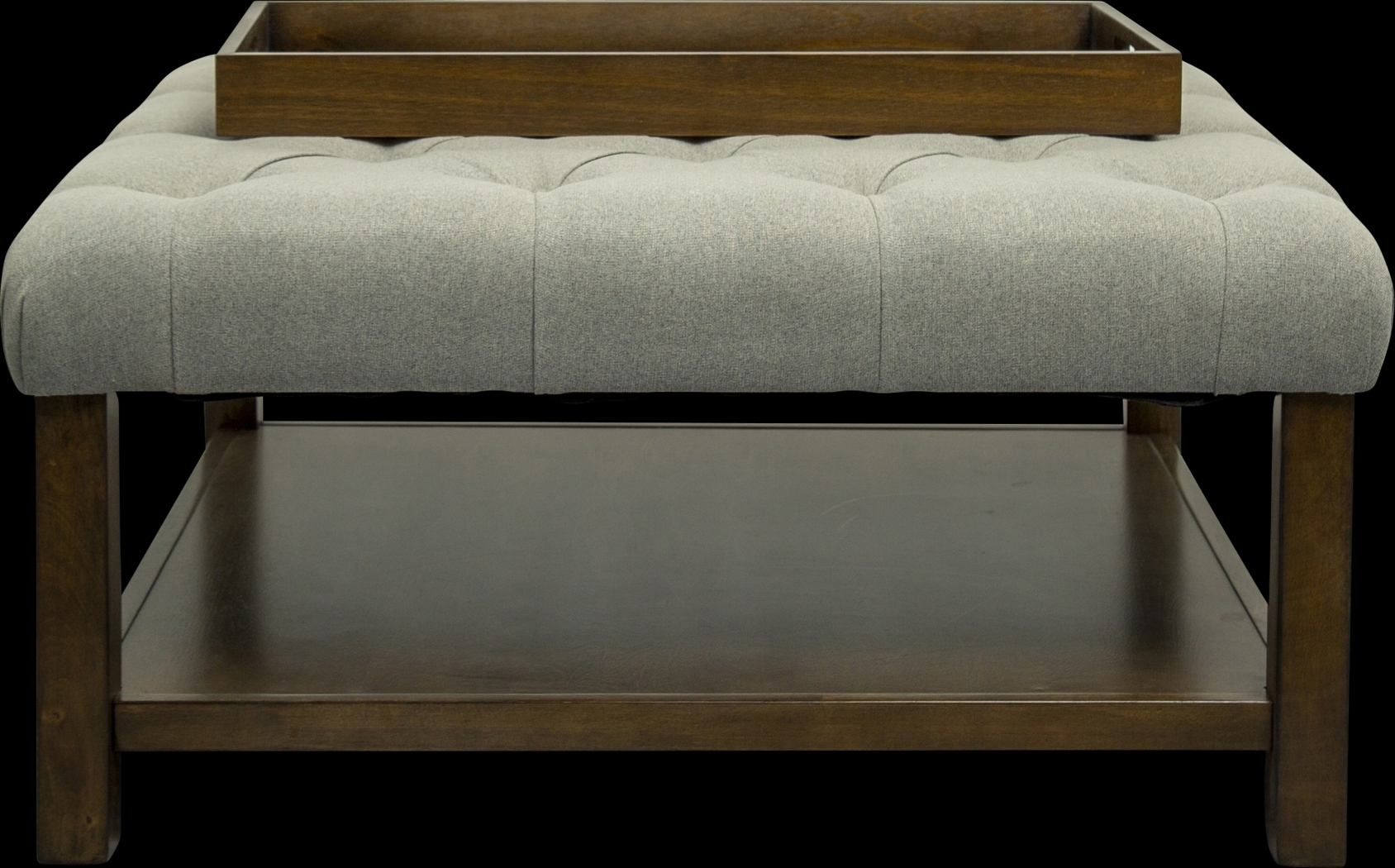 Pharlow Gray Cocktail Ottoman - Thumbnail - Image 6