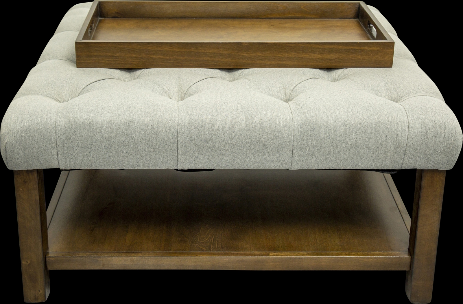 Pharlow Gray Cocktail Ottoman - Thumbnail - Image 8