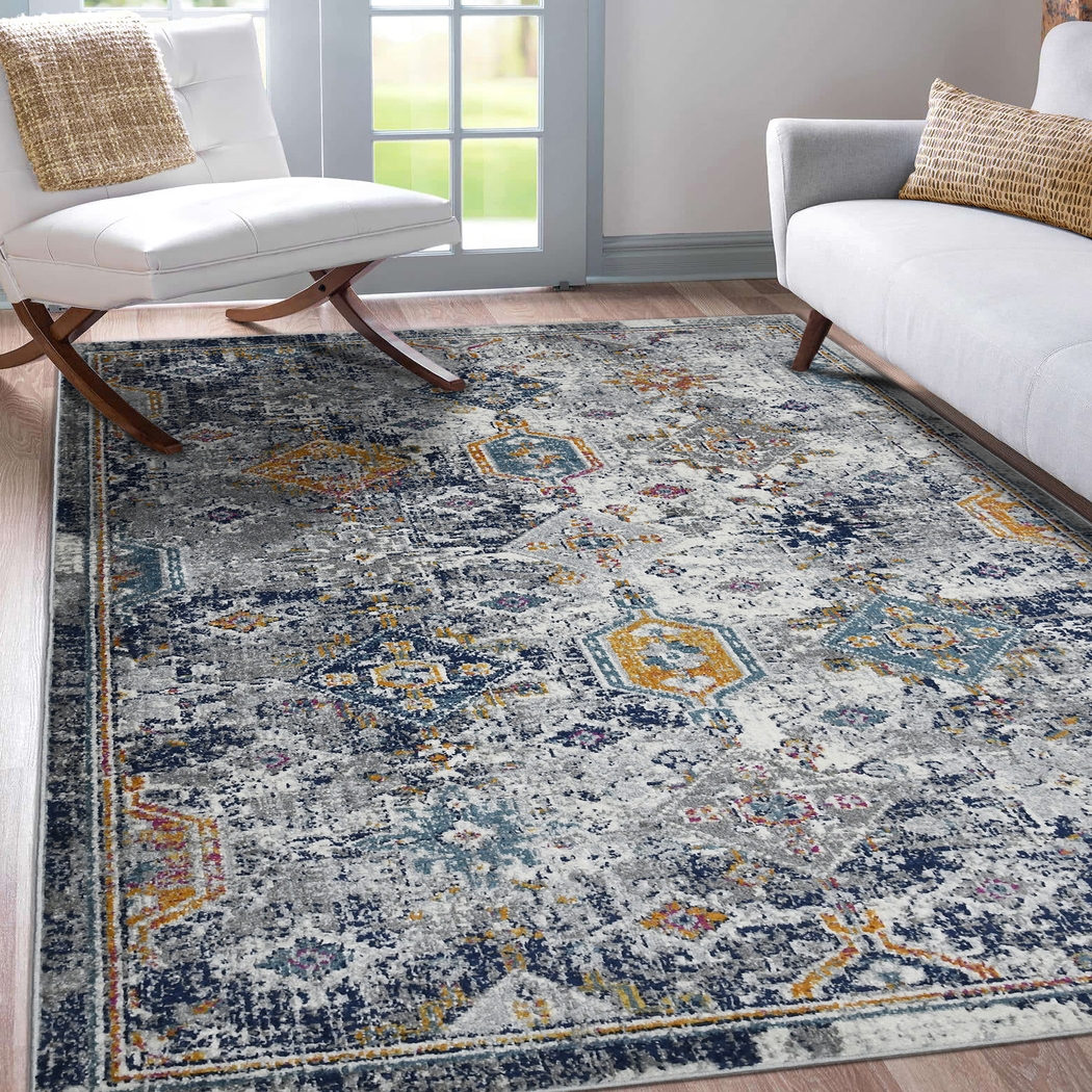 Pharro Multi 5'3 x 7'6 Rug - Thumbnail - Image 2