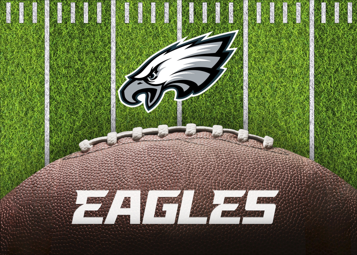 Philadelphia Eagles 5' x 7' Machine Washable Rug - Thumbnail - Image 1