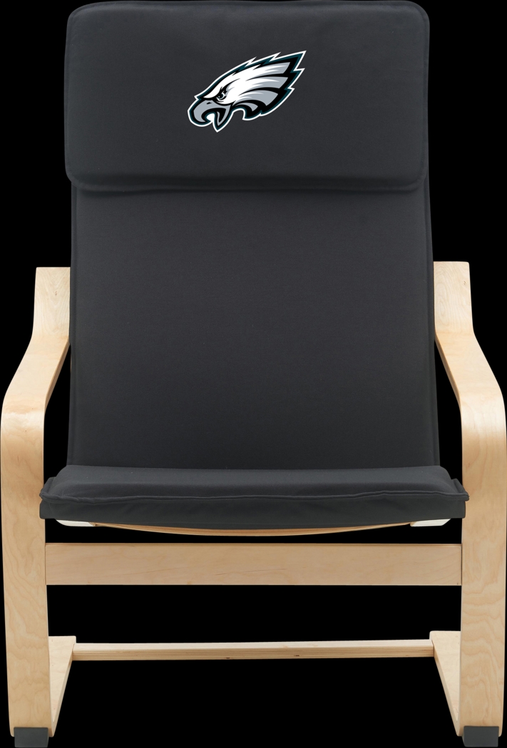 Philadelphia Eagles Black Accent Chair - Thumbnail - Image 3