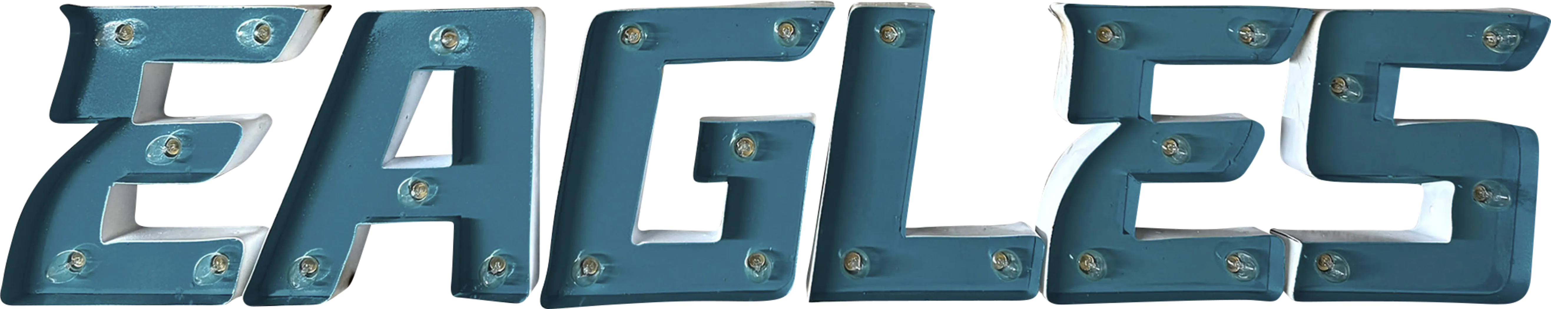 Philadelphia Eagles Green Metal Wall Decor - Thumbnail - Image 1