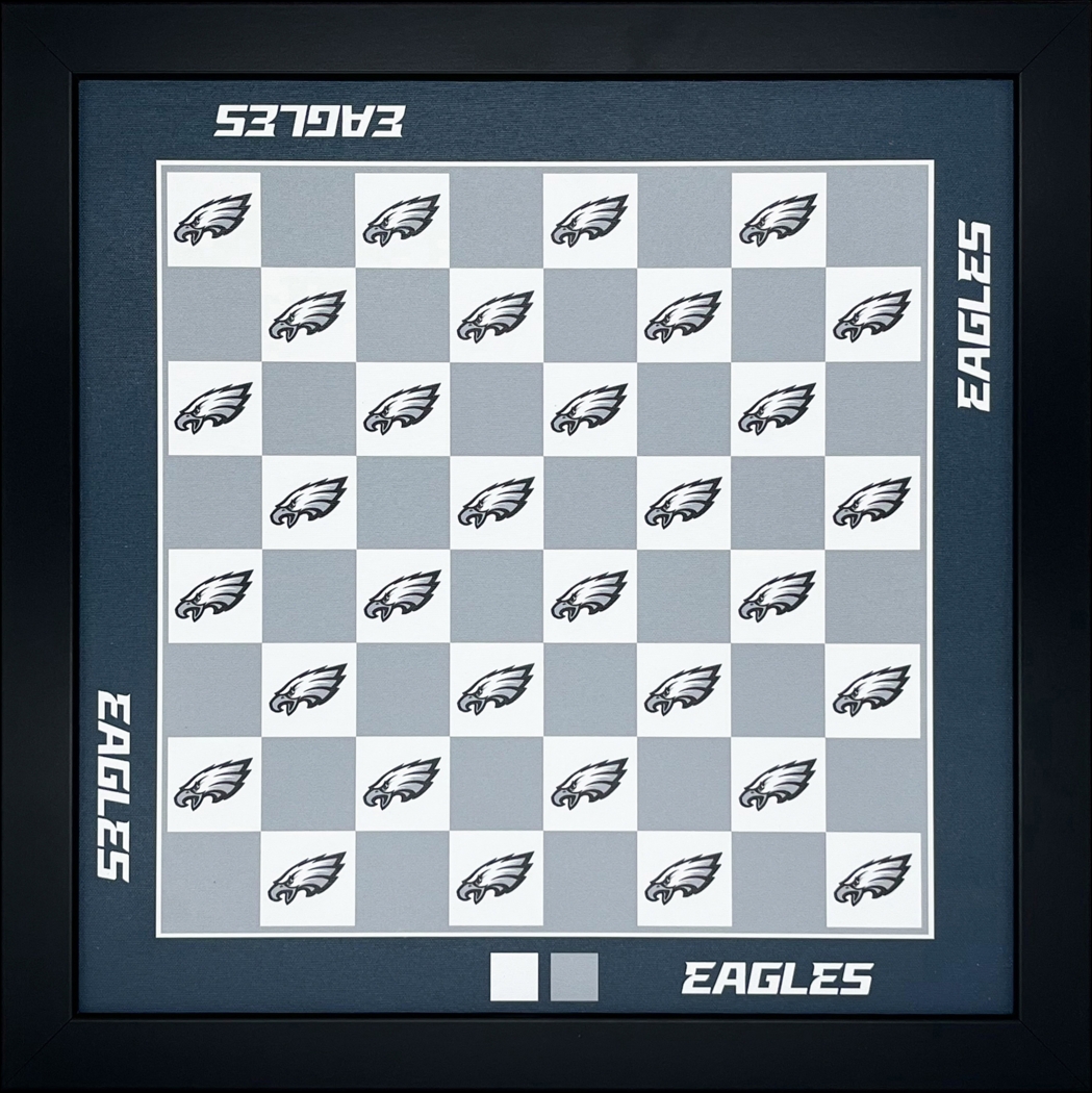 Philadelphia Eagles Wall Chess Set - Thumbnail - Image 1