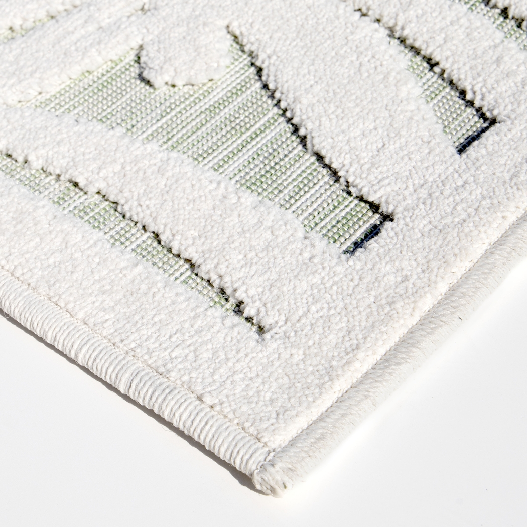 Philbrick White 7'9 x 10'10 Rug - Thumbnail - Image 4