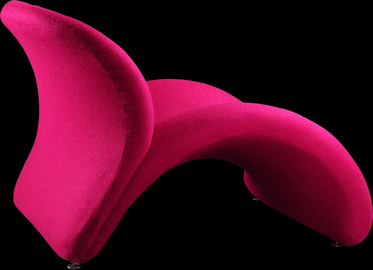 Picardy Fuchsia Accent Chair - Thumbnail - Image 4